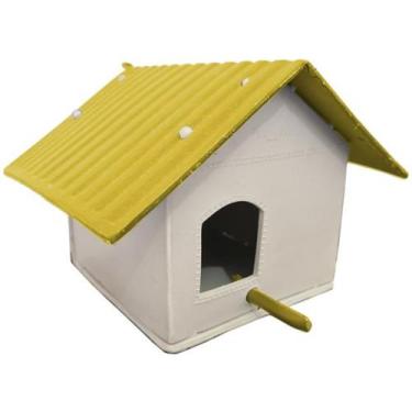 Imagem de Casa para pássaros kit com 5 casinha Plástico recicado - JR Injetados,