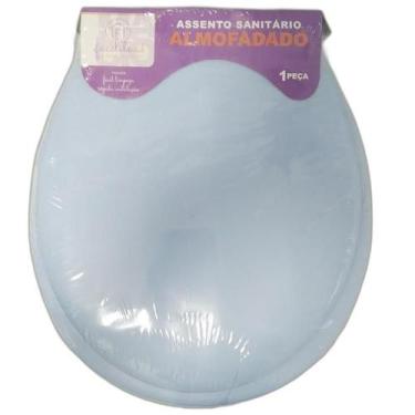 Imagem de Assento Almofadado Oval ul Tampa Para Vaso Todas As Marcas - Facilite