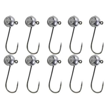 Imagem de Jig Head Facetado 12g (Anzol 5/0) - 10 Unidades - Chumbadas Oficial
