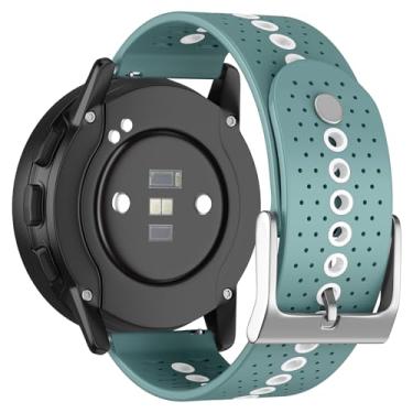 Imagem de U-LIMVE Pulseira de relógio para Suunto 9 Peak/9 Peak Pro/5 Peak/Race/vertical, pulseiras de silicone de 22 mm para Garmin Venu 3/Venu 2/Vivoactive 4/Forerunner 265/Forerunner 255