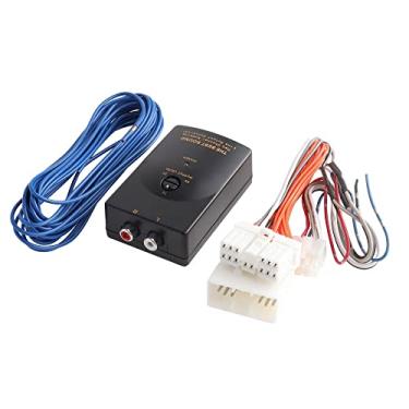 Imagem de NuIth Para Subaru Adicionar um Adaptador Amplificador Amplificador Adaptador Subwoofer Impreza Forester Outback WRX 1997-2008 Interface para Fábrica OE Sistema de Rádio 2-Ch RCA Cobertura de Saída de