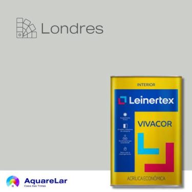 Imagem de Vivacor Acrílica Leinertex Fosco 18L, LONDRES