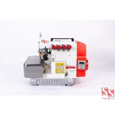 Imagem de Máquina Costura Overloque Ponto Cadeia Direct Drive com Mesa Bivolt SS