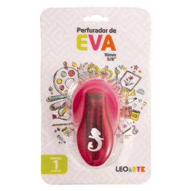 Imagem de Perfurador de EVA 16mm Sereia Rosa - Leo&Leo