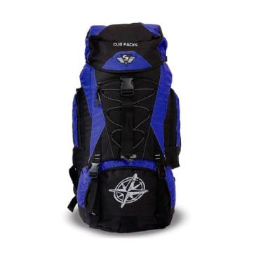 Imagem de Mochila Camping 55 Litros MC3101 cor:azul - ello