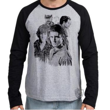 Imagem de Camiseta Manga Longa blusa Sobrenatural  - Empório Dutra, M  adulto