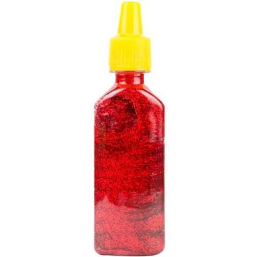 Imagem de Cola glitter 35g Cores à Sua Escolha Acrilex, Vermelho