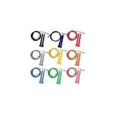 Imagem de Corda De Pular Com Cabo Aço Rolamento Speed Rope 3m - oem