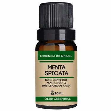 Imagem de Óleo Essencial Menta Spicata 20ml - Puro e Natural - Essência do Brasi