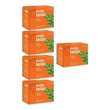 Imagem de Chá Matte Original Com 15 Saquinhos -kit 5 - leão alimentos, Chá