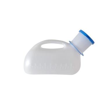 Imagem de Papagaio De Plástico Com Tampa Coletor De Urina Masculino - SuperMedy