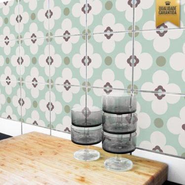 Imagem de Adesivo de Azulejo estilo retrô - Colacomigo