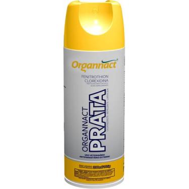 Imagem de Organnact prata cura bicheira 200ml, AMARELO, UNICO