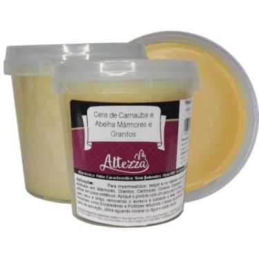 Imagem de Cera Pasta Com Carnaúba Altezza Incolor 350g (Rende 450ml) Para Mármore, Granito, Pisos, Móveis