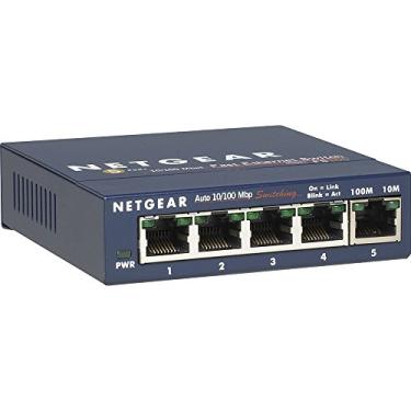 Imagem de FS105NA - Interruptor Ethernet Netgear ProSafe FS105 5 x 10/100Base-TX (FBA_FS105NA)
