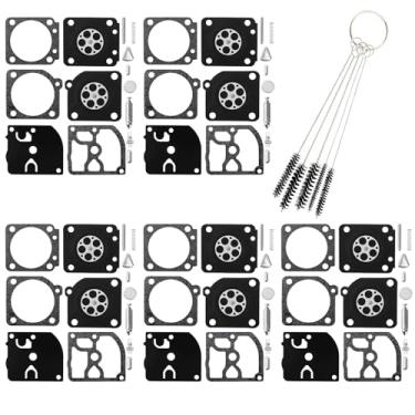 Imagem de Kit de reparo de vedação de diafragma de carburador QAZAKY para Zama RB-69 Stihl 1129-007-1062 020 020T MS191 MS192T MS200 MS200T Husqvarna 531004553 113LD 123C 123L 322L 323L 325L 326L 325HSQAZAKY 11