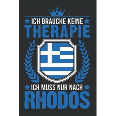 Imagem de Rhodos Tagesplaner: Griechenland Therapie Urlaub Rhodos Kreta Reise/Kalender 2022 / Wochenplaner Tagesplaner Planer/Planungsbuch To-Do-Liste / 6x9 Zoll / 100 ausfüllbare Seiten