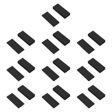 Imagem de Fenteer 20Pcs Cabeceira Stoppers Móveis Almofadas Multifuncionais Ferramentas à prova de som Antishake Protetor de parede Cama Stoppers para cabeceira