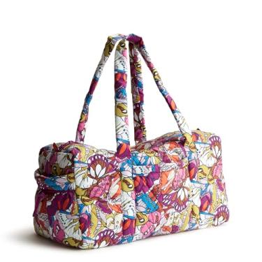 Imagem de Vera Bradley Bolsa esportiva feminina original - peso pluma, Flutter, One Size