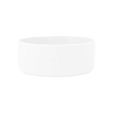 Imagem de IRON °FLASK Bota protetora de silicone para acessórios de garrafas de água esportivas, serve para garrafas de boca larga e estreita Hydro Flask [branco inverno] [340.2-680.4 g]