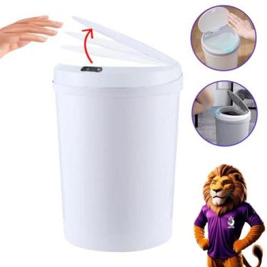 Imagem de Lixeira Automática Sensor Proximidade 12L Design Moderno Higiene Frald