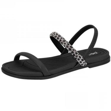 Imagem de Sandalia Beira Rio Rasteira com Strass 8507.103