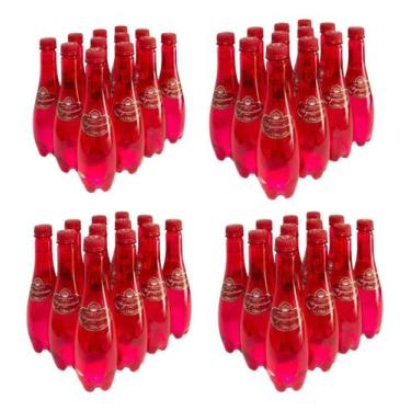 Imagem de Água mineral com gás acquissima 310ml garrafa rosa pack 48 unidades ág