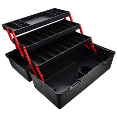 Imagem de Caixa Plastica para ferramentas 3 bandejas 420X220MM CP11 MARCON, Pret