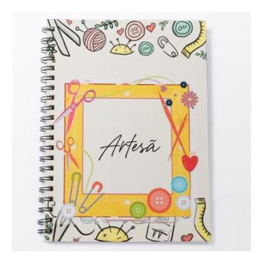 Imagem de Caderno Universitário 100fls Artesã Profissões - Serv Color, Artesã