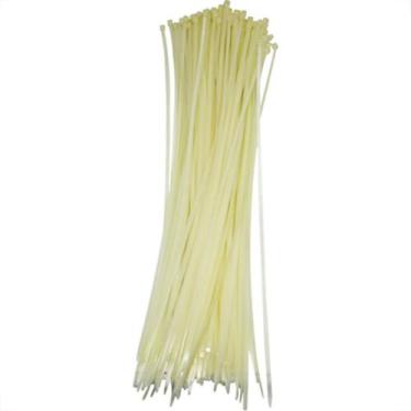 Imagem de Abracadeira Nylon Brasfort 4,8X500 Branco C/100