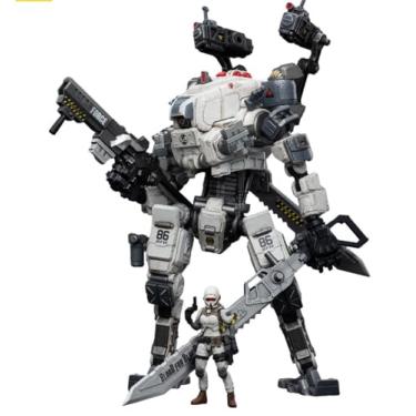 Imagem de JOYTOY God of War 86 White Action Figure – Highly Detailed 1/25 Scale Mecha Collectible