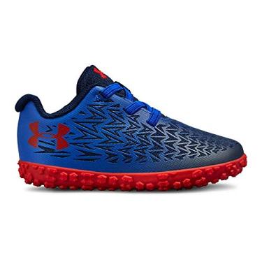 Imagem de Under Armour Tênis infantil unissex ClutchFit Road Hugger, Academy/Team Royal, 5K