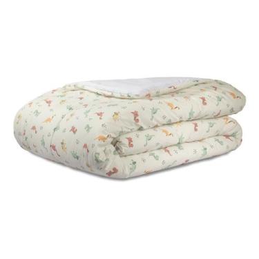 Imagem de Capa Edredom Duvet para edredom solteiro percal 200 fios Liso Estampad
