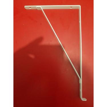 Imagem de Cantoneira Mão Francesa Bico Virado - Uso em Vidro - Lotus, 25cm