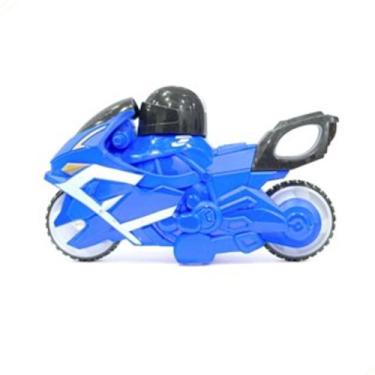 Imagem de Moto Beyblade com Lançador e LED - Brinquedo 2 em 1 Divertido e Intera