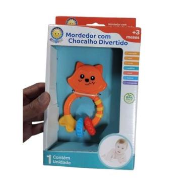 Imagem de Mordedor Chocalho Para Bebe - Kitstar
