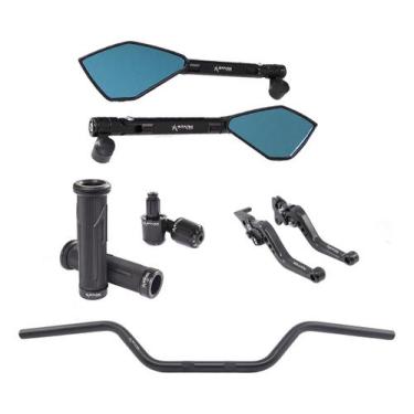 Imagem de Manete Manopla Peso Retrovisor Guidão Fazer 150 Factor Ubs - Stark Rac