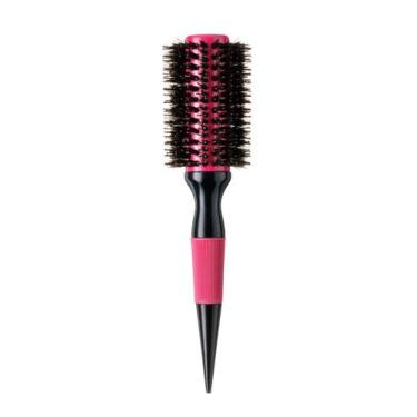 Imagem de Escova Termica Para Cabelos Rosa Cerdas de Javali 34mm YTREND