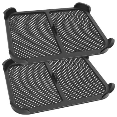 Imagem de Protetor contra respingos de fritadeira de ar, tela contra respingos de fritadeira de ar para cozinhar, proteção contra respingos de fritadeira adequada para Ninja Foodi Max Double Zone AF400EU