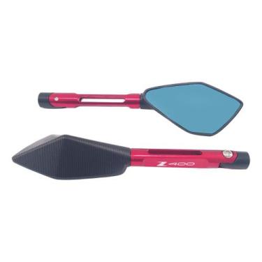 Imagem de Retrovisor Esportivo Gravado A Laser Z400 Z 400 Z400 Todas - Special L