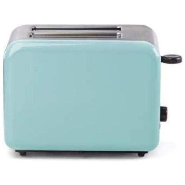 Imagem de Torradeira Elétrica 2 Fatias com 6 Níveis de Tostagem, Turquesa, turquesa, turquesa, 110v, KATE SPADE NEW YORK 875313, Azul turquesa