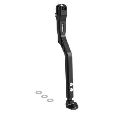 Imagem de NICECNC Preto 15 – 50 mm, suporte lateral, suporte lateral, compatível com Surron Light bee X/S/L1E, liga de alumínio usinado CNC compatível com Segway X160 X260 See Fitment