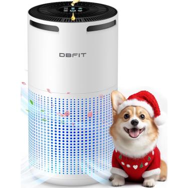 Imagem de Purificador de ar dbfit W-01 para salas grandes de até 1500 pés quadrados com aromaterapia