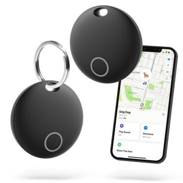 Imagem de Midlocater Air Tracker Tags Key Finder O localizador de itens funciona com o Apple Find My (somente iOS), rastreie sua carteira, chaves, bagagem, bols