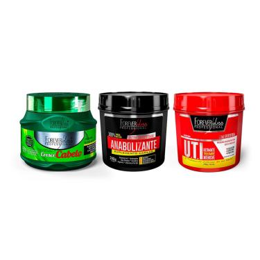 Imagem de Kit Cronograma Capilar Crescimento Forever Liss