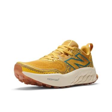 Imagem de New Balance Tênis de corrida feminino Fresh Foam X Hierro V8 Trail, Gengibre, limão/cálcio/terrário, 10 X-Wide