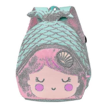 Imagem de Mochilas mochila infantil para meninas mochila pré-escolar fofa mochila escolar 3d bolsa infantil verde