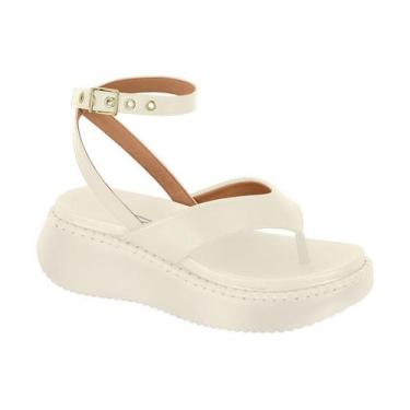 Imagem de Sandalia  feminina  flat anabela vizzano dedo ultra leve  6519100, 38,