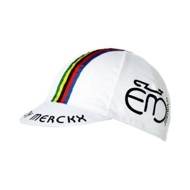Imagem de Boné de Ciclismo Retrô Mercier - Unissex e Respirável, Como foto