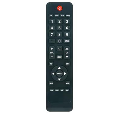 Imagem de Controle remoto de substituição RC00295P compatível com ViewSonic TV VS15629 VT4200-L CDE6500-L VT2405LED CDE4200-L VT2755LED VS15628 VS13750-1M VT2406-L VT3200-L VS15628 VS13750-1M VT2406-L VT3200-L